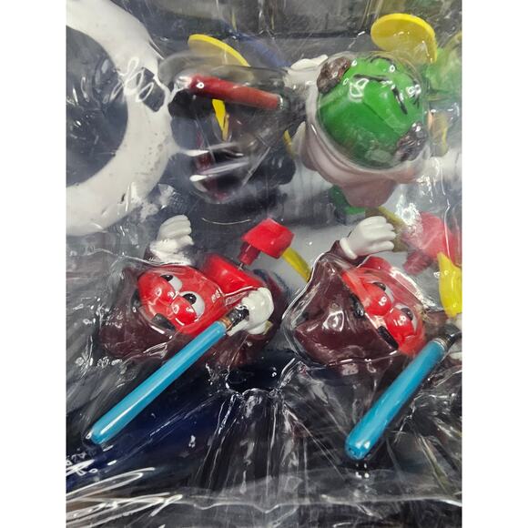 Star Wars M&M 4 character Candy Dispenser Portable Spinning Handheld Fans - Picture 5 of 6